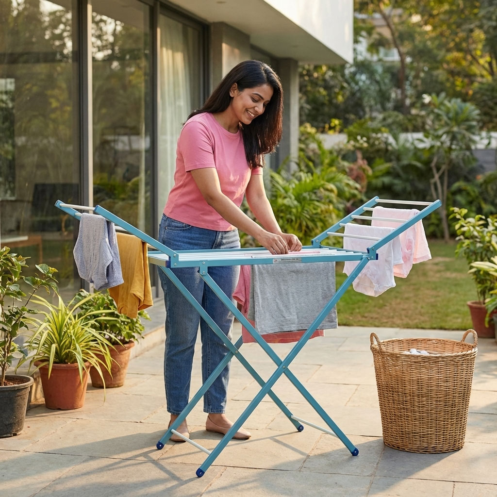 Wing Portable Foldable Cloth Drying Stand
